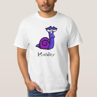Maandag slak t-shirt