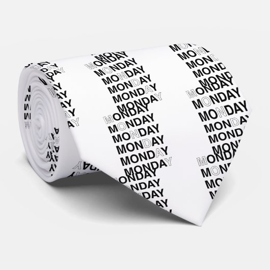 Maandag Stropdas (Opgerold)