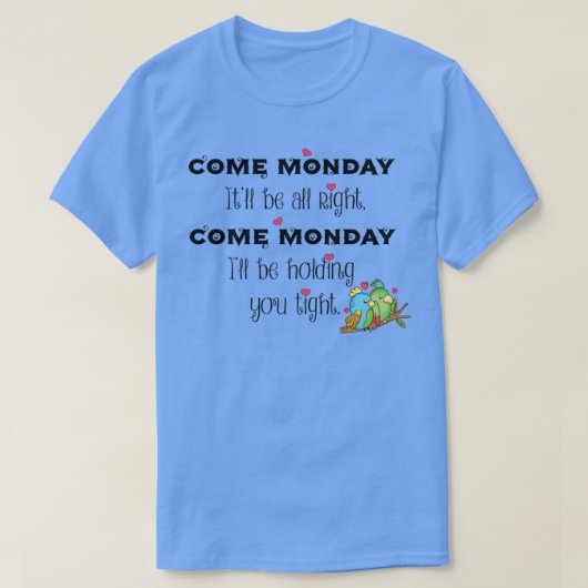 Maandag T-shirt (Design voorkant)