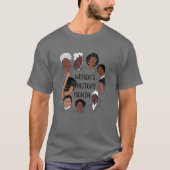 Maandag van de geschiedenis van de vrouwenrechten t-shirt (Voorkant)