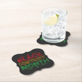 Maandag van de Zwarte Geschiedenis vieren, Junetet Kartonnen Onderzetters (Insitu)