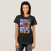 Maandag van het heilzame erfgoed van Latijns-Ameri T-shirt (Voorkant volledig)