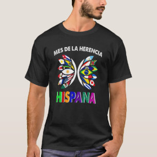 Maandag van het heispanische erfgoed Alle landen v T-shirt