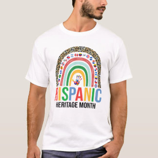 Maandag van het heispanische erfgoed Alle landen v T-shirt