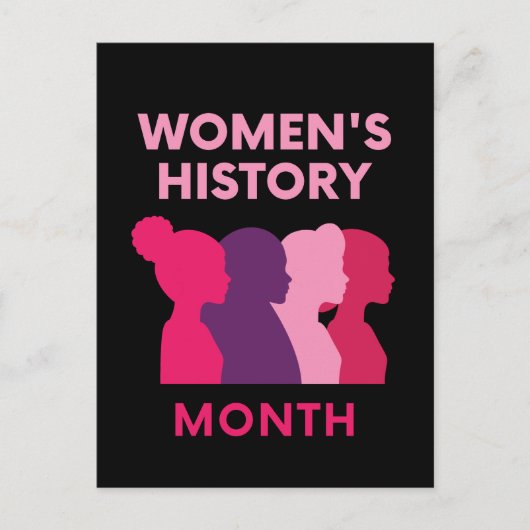 Maandag vrouwengeschiedenis briefkaart (Voorkant)