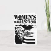 Maandag vrouwengeschiedenis kaart (Voorkant)