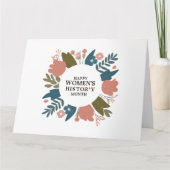 Maandag vrouwengeschiedenis kaart (Voorkant)