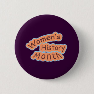 Maandag vrouwengeschiedenis ronde button 5,7 cm