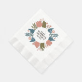 Maandag vrouwengeschiedenis servet (Hoek)