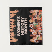 Maandag vrouwengeschiedenis wandkleed (Voorkant)