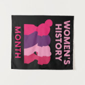 Maandag vrouwengeschiedenis wandkleed (Voorkant (horizontaal))