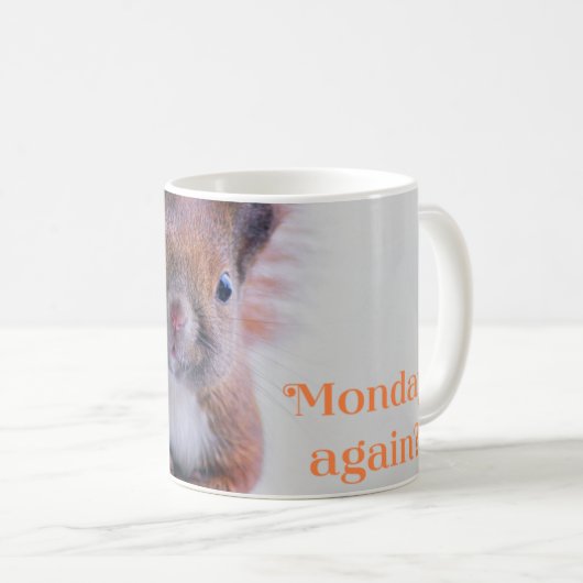 Maandag weer? 11-oz mok (Voorkant rechts)