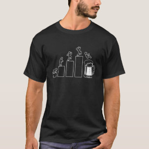 Maandag Woensdag Donderdag Vrijdag Beer Liefde T-shirt