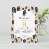 Maandagavond Chimpansee & Banana Kids Kaart (Staand voorkant)