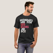 Maandagen zijn voor rode bonen en rijst New Orlean T-shirt (Voorkant volledig)