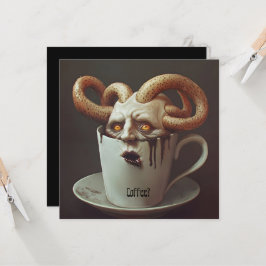 Maandagochtend blues cafeïne niveau waarschuwing 3 kaart