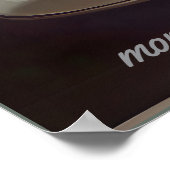 Maandagochtend blues cafeïne niveau waarschuwing poster (Hoek)