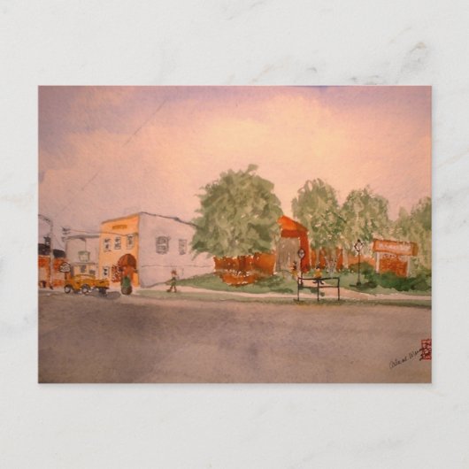 Maandagochtend in Munfordville Briefkaart (Voorkant)