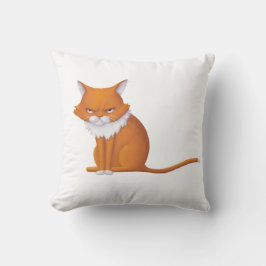 Maandagochtend Kattengezicht Kussen