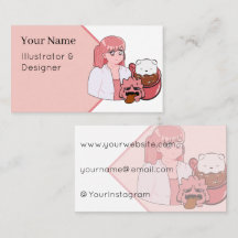 Maandagochtend Koffie Vibe – Kawaii Anime Meisje &