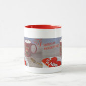 Maandagochtend valentijn koffie mok (Midden)