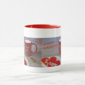 Maandagochtenden valentijn koffie mok (Midden)