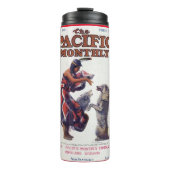 " Maandbericht van de Stille Oceaan 1911" Thermosbeker (Voorkant)