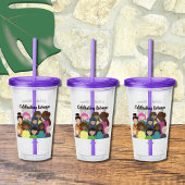 Maandbericht vrouwengeschiedenis Acryltumbler Acryl Drinkbeker