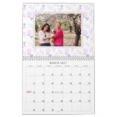Maandelijks aangepast Floral Patroon foto's Kalender (Mar 2027)