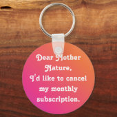 Maandelijks abonnement sleutelhanger (Voorkant)