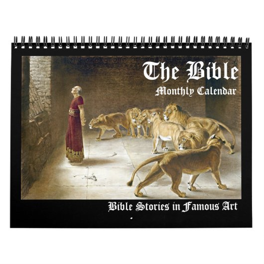 Maandelijks bijbelse Kunstwerk Kalender (Hoes)