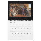 Maandelijks bijbelse Kunstwerk Kalender (Mar 2027)