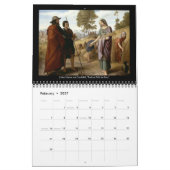 Maandelijks bijbelse Kunstwerk Kalender (Feb 2027)