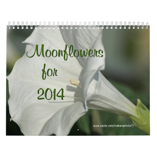Maandelijks kalenderjaar voor bloem kalender (Hoes)