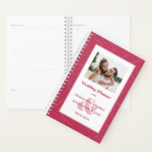 Maandelijks op maat gemaakte foto Modern Magenta R Planner (Display)