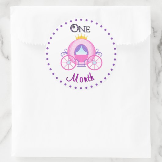 Maandelijkse Baby Sticker Aangepast gepersonalisee (Tas)