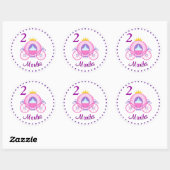 Maandelijkse Baby Sticker Aangepast gepersonalisee (Vel)