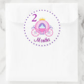 Maandelijkse Baby Sticker Aangepast gepersonalisee (Tas)