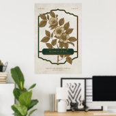 MAANDELIJKSE BLOEI - MEI GEBOORTEBLOEM CADEAU POST POSTER (Thuiskantoor)