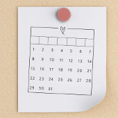 Maandelijkse bullet journaal kalender gewoonte tra rubberstempel