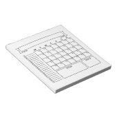 Maandelijkse Bullet Journal Planner Notitieblokken (Schuin)