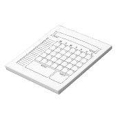 Maandelijkse Bullet Journal Planner Notitieblokken (Linkerzijde)