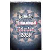 Maandelijkse doelen Motivatie offertes behalen 202 Kalender (Hoes)