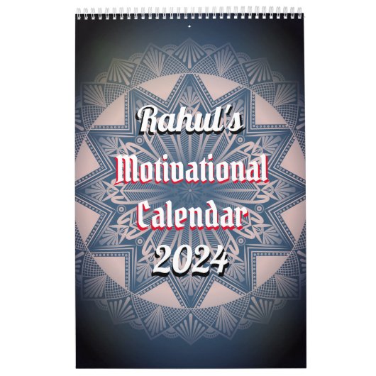 Maandelijkse doelen Motivatie offertes behalen 202 Kalender (Hoes)