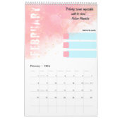 Maandelijkse doelen Motivatie offertes behalen 202 Kalender (Feb 2026)