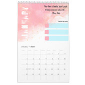 Maandelijkse doelen Motivatie offertes behalen 202 Kalender (Jan 2026)