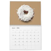 Maandelijkse Donuts Wall Agenda Kalender (Mar 2026)