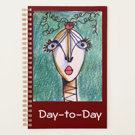 Maandelijkse en wekelijkse planning planner (Voorkant)