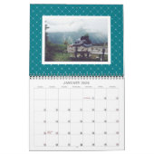 Maandelijkse foto Preppy Pattern Kalender (Jan 2026)