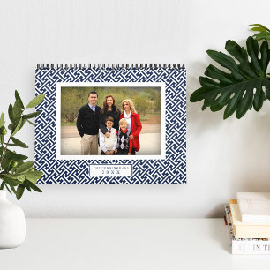 Maandelijkse foto Preppy Pattern Kalender